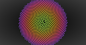 Svelte + D3: Phyllotaxis layout