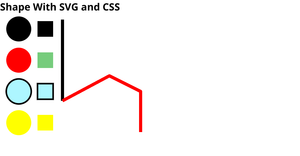 Shape with SVG and CSS
