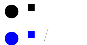 Shapes with svg and css