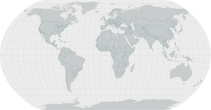 Points on a Map with Size