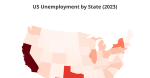 Choropleth map in D3