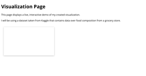 Visualization Page