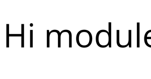 D3 base module starter