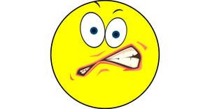Angry face