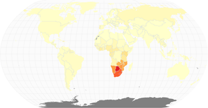 HIV/AIDS Choropleth Map