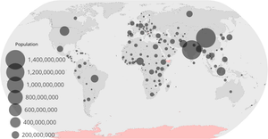 Circles on a Map