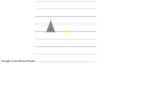 Triangle Circle without Rotate