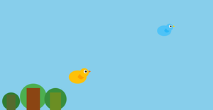 Fork of Fork of Bird's Landscape - D3.js