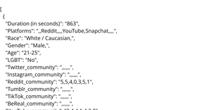 Social Media Analysis Loading Data
