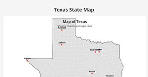 Texas State Map