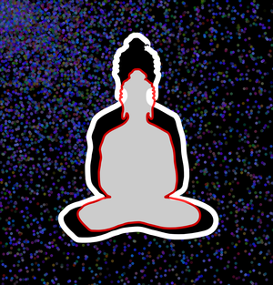 Fork of Fork of Fork of Fork of Fork of Fork of Fork of Buddha in colors -overlapping Buddha