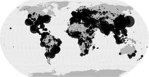 Points on Map Size